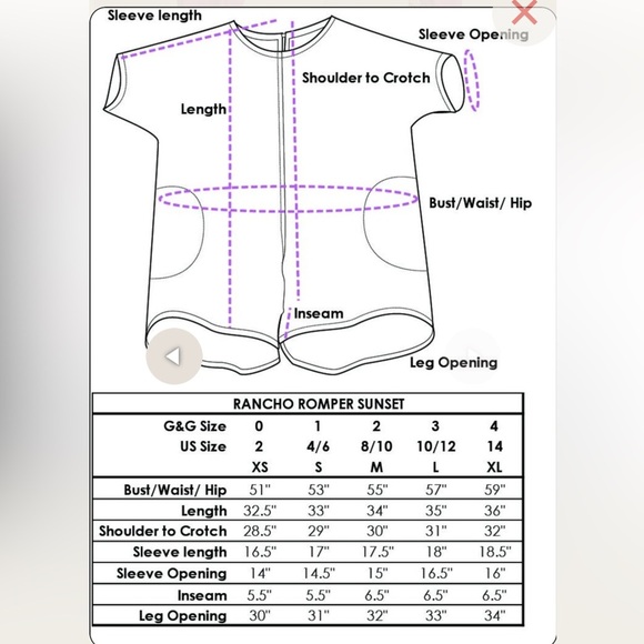 Gravel & Gold Rancho Romper M EUC Rainbow Plaid Playsuit Oversized - Picture 15 of 15